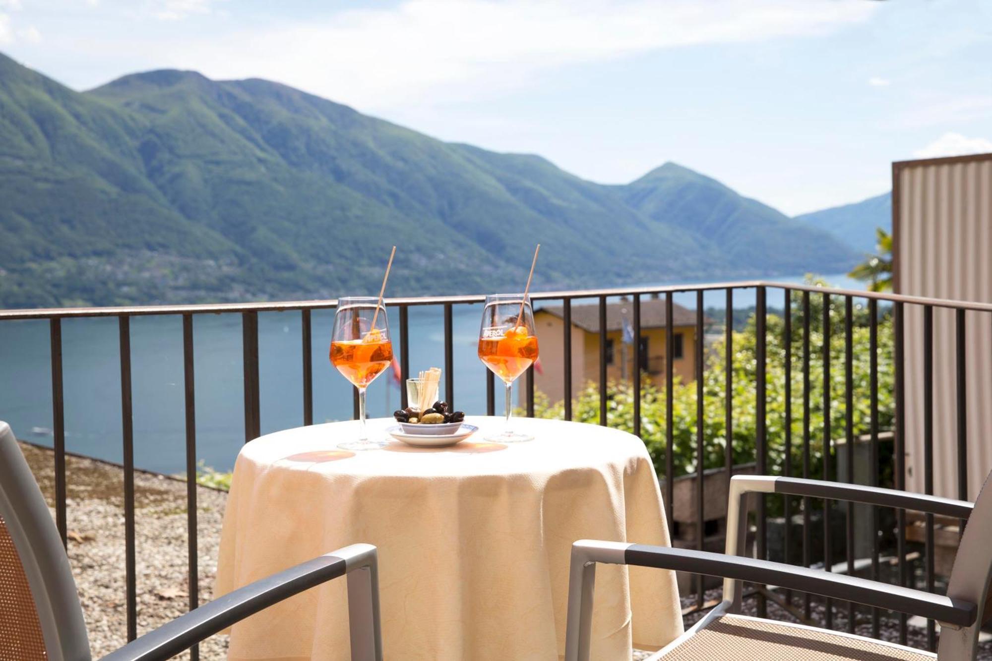 Garten Hotel Dellavalle Brione sopra Minusio Exterior photo