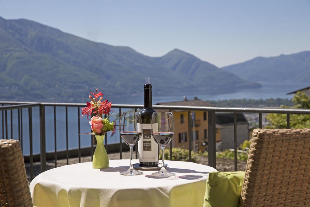 Garten Hotel Dellavalle Brione sopra Minusio Exterior photo