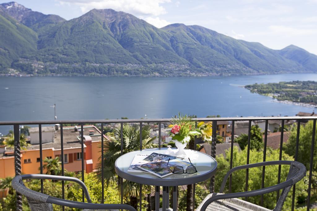 Garten Hotel Dellavalle Brione sopra Minusio Exterior photo